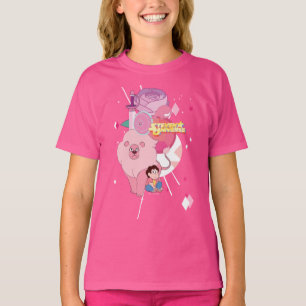 T-shirt Steven Universe Héritage du quartz Rose