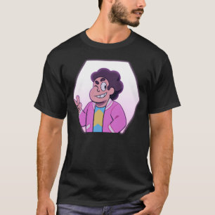 T-shirt Steven Universe   Portrait diamant rose
