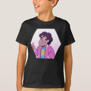 T-shirt Steven Universe   Portrait diamant rose