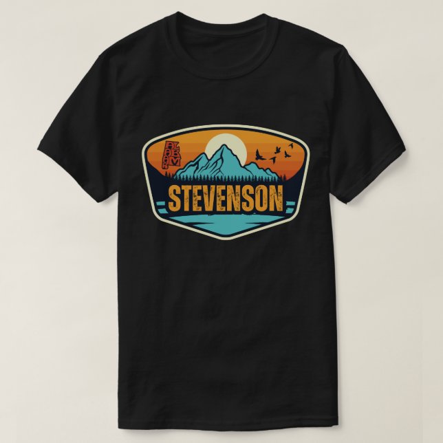 T-shirt Stevenson, Alabama (Design devant)