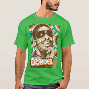 T-shirt Stevie Wonder Design de haute qualité 1
