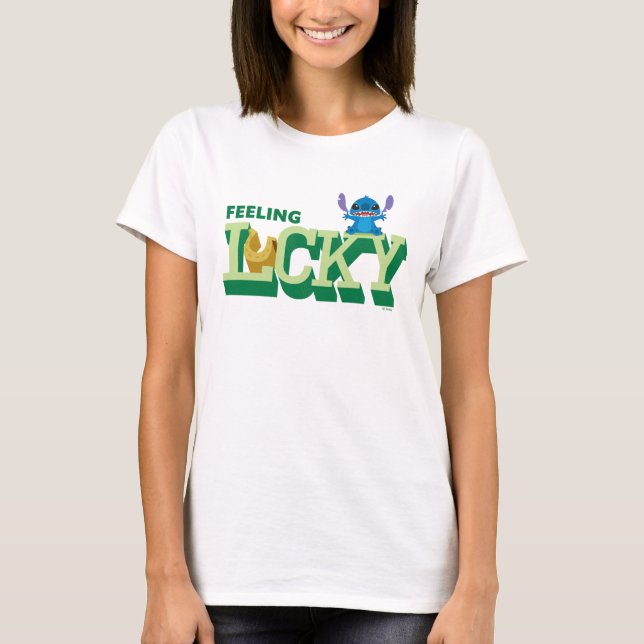 T-shirt Sticch Feeling Lucky (Devant)