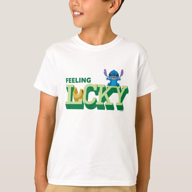 T-shirt Sticch Feeling Lucky (Devant)