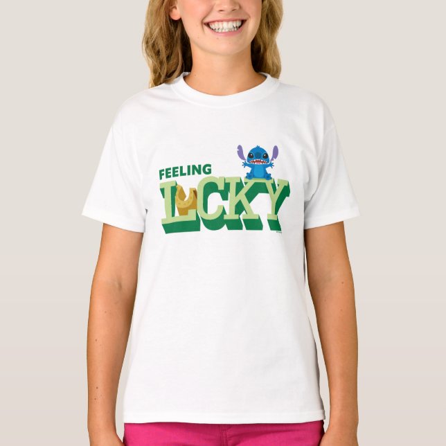 T-shirt Sticch Feeling Lucky (Devant)