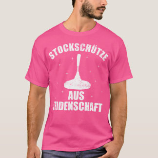 T-shirt Stick Shooting With Passion