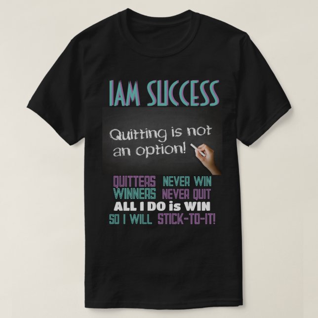T-shirt STICK-TO-IT (Design devant)