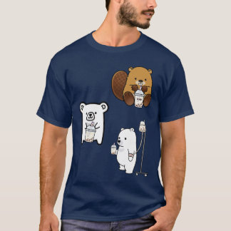 T-shirt Sticker Boba Tea Set 2
