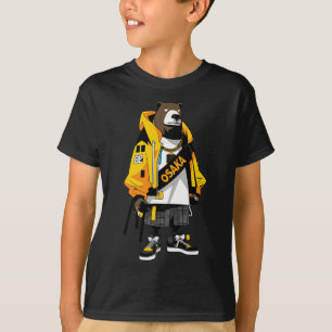 T-shirt Sticker Boutique Bruin