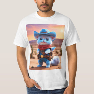 T-shirt Sticker Cactus Sombrero - Désert