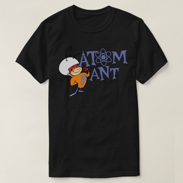 T-shirt Sticker classique pour Pose Atom Ant (Design devant)