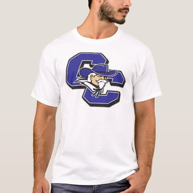 T-shirt Sticker Curry College Colonels (Devant)