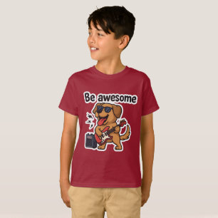 T-shirt Sticker de guitare cool Soyez Des Vibes Intéress