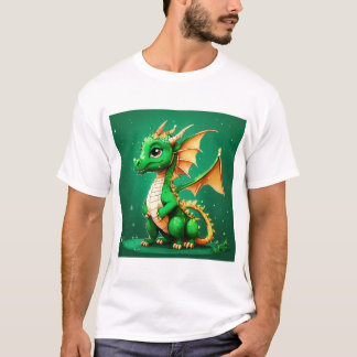 T-shirt "Sticker de la famille Dragon Enchantant"