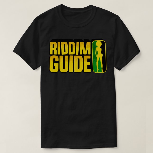 T-shirt Sticker du guide Riddim (Design devant)