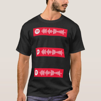 T-shirt Sticker FDT par YG Spotify Code x3