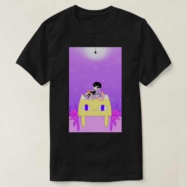 T-shirt Sticker omori.png (Design devant)