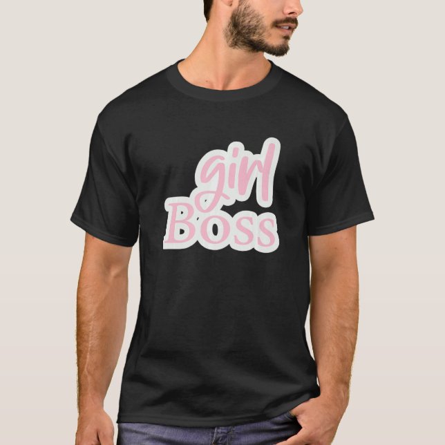 T-shirt Sticker pour chef de fille pour gestionnaire (Devant)