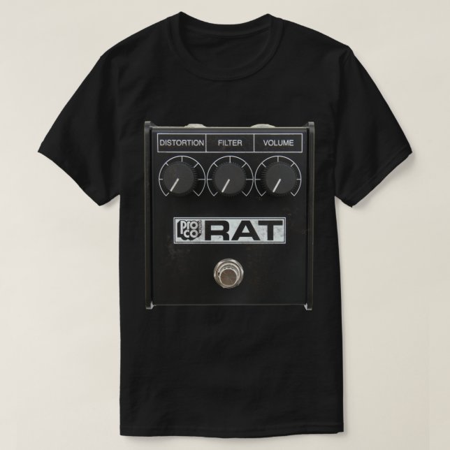 T-shirt Sticker pour déviation de pédale de guitare ProCo  (Design devant)