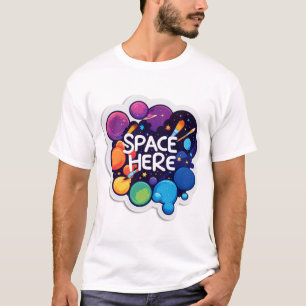 T-shirt Sticker spatial Fanart