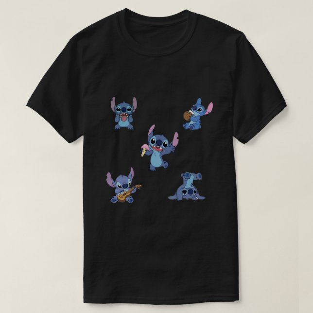 T-shirt Sticker Sticker Pack (Design devant)