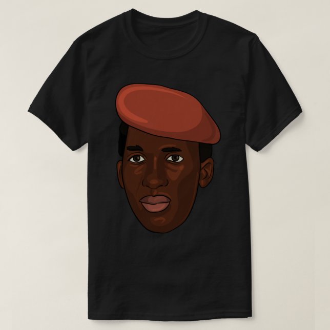 T-shirt Sticker Thomas Sankara (Design devant)