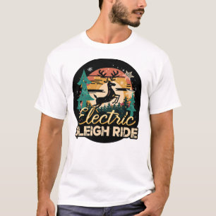 T-shirt Stickers Tesla Bumper Pour Noël