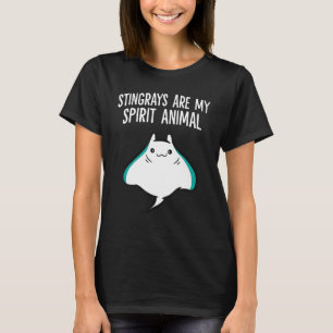 T-shirt Stingray Sont Mon Esprit Animal Stingray