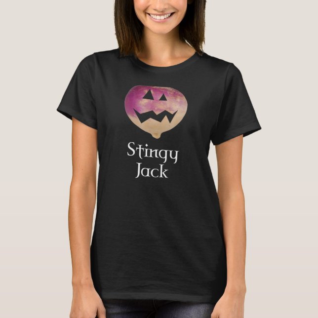 T-shirt Stingy Jack Turnip Jack OLantern (Devant)