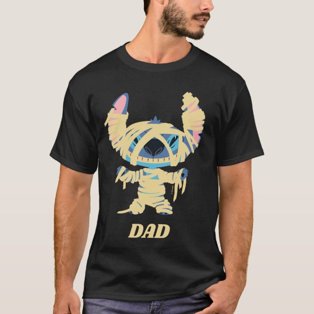 T-shirt Stitch Halloween maman (Devant)