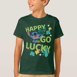 T-shirt Stitch La Saint-Patrick - Heureuse chance