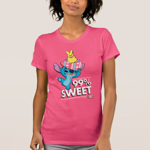 T-shirt Stitch Pâques - 99% de sucré