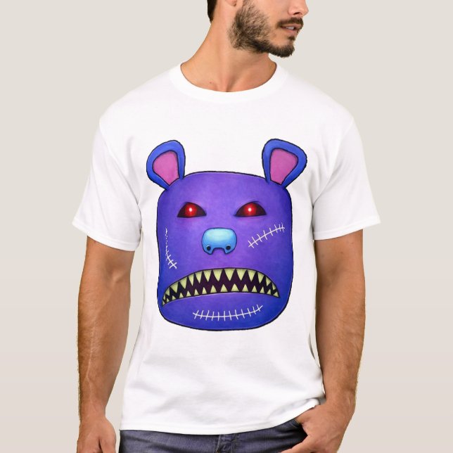 T-shirt Stitched Nightmare Bear (Devant)