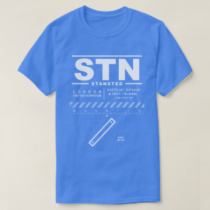 T-Shirt STN STN de l'aéroport de Londres-Stansted