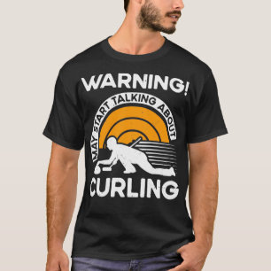 T-shirt stock de curling pour tireurs de curling 1