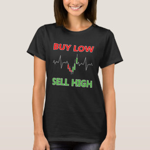 T-shirt Stock Forex Trading Pips Acheter Faible Vente Élev