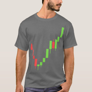 T-shirt Stock Marché Bitcoin Jour Trader chandelle Stick