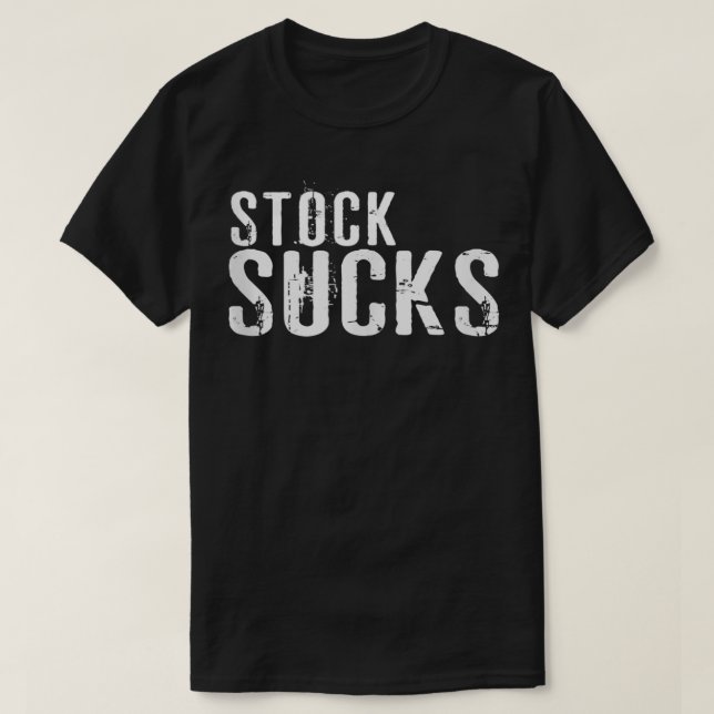 T-shirt Stock sucks Drag Racer Tuner Racer Racer (Design devant)
