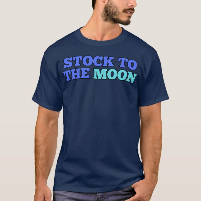 T-shirt Stockohe Moon 70s boy (Devant)