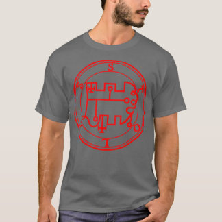 T-shirt Stolas Ars Goetia Sigil Rouge