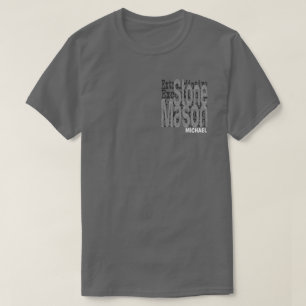 T-shirt Stone Mason Extraordinaire PERSONNALISÉ