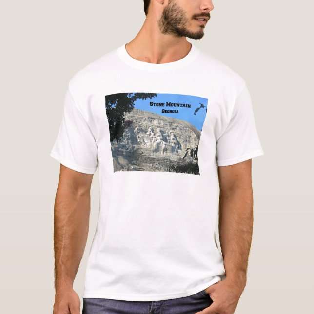 T-shirt Stone Mountain, Géorgie (Devant)