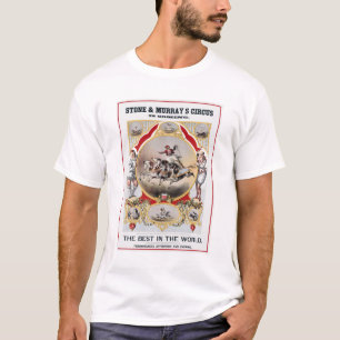 T-shirt Stone & Murray's Circus, Circa 1870.