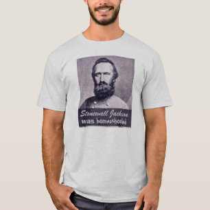 T-shirt Stonewall Jackson était Homeschooled