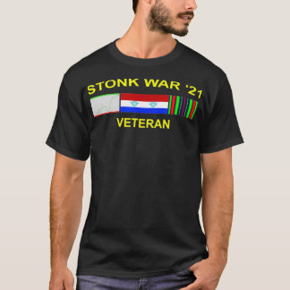 T-shirt Stonk War 2021 Vétéran Merci pour votre service