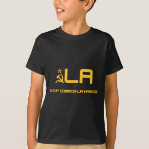 T-shirt Stop Commie-la-Harris Stop Commie-la-Harris Kamala