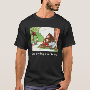 T-shirt Stop-Cry-Over-Boys Jote Bear Famille Pour Garçons 