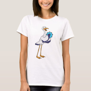 T-shirt Stork en musicien avec Tambourine