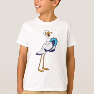 T-shirt Stork en musicien avec Tambourine