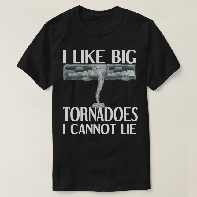 T-shirt Storm Chaser Cadeau Hurricane Tornade Chasing (Design devant)