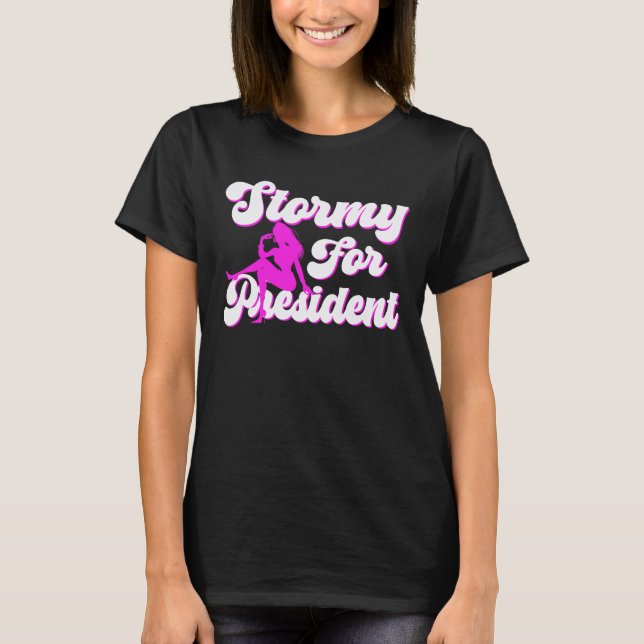 T-shirt Stormy pour Président (Devant)